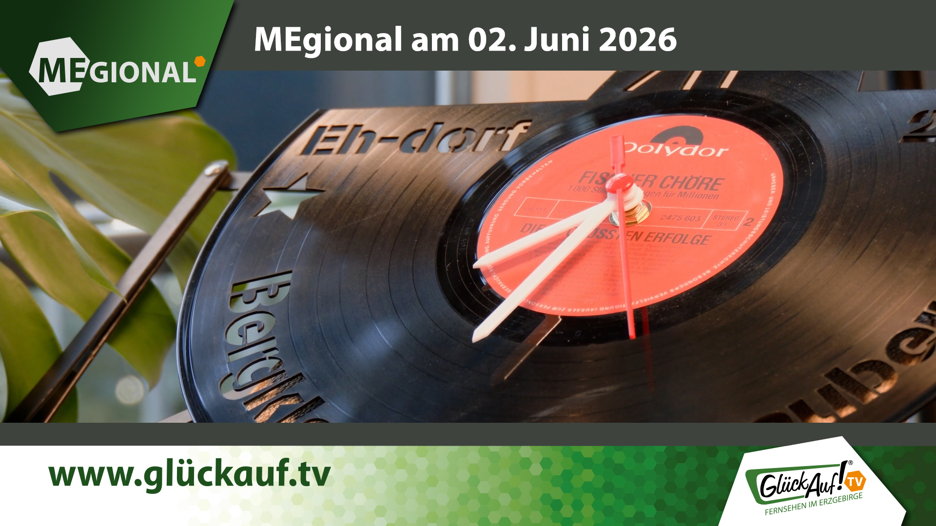 MEgional am 02. Juni mit dem Thema:  Das Werk von Anton Günther und Max Wenzel in Ehrenfriedersdorf gewürdigt