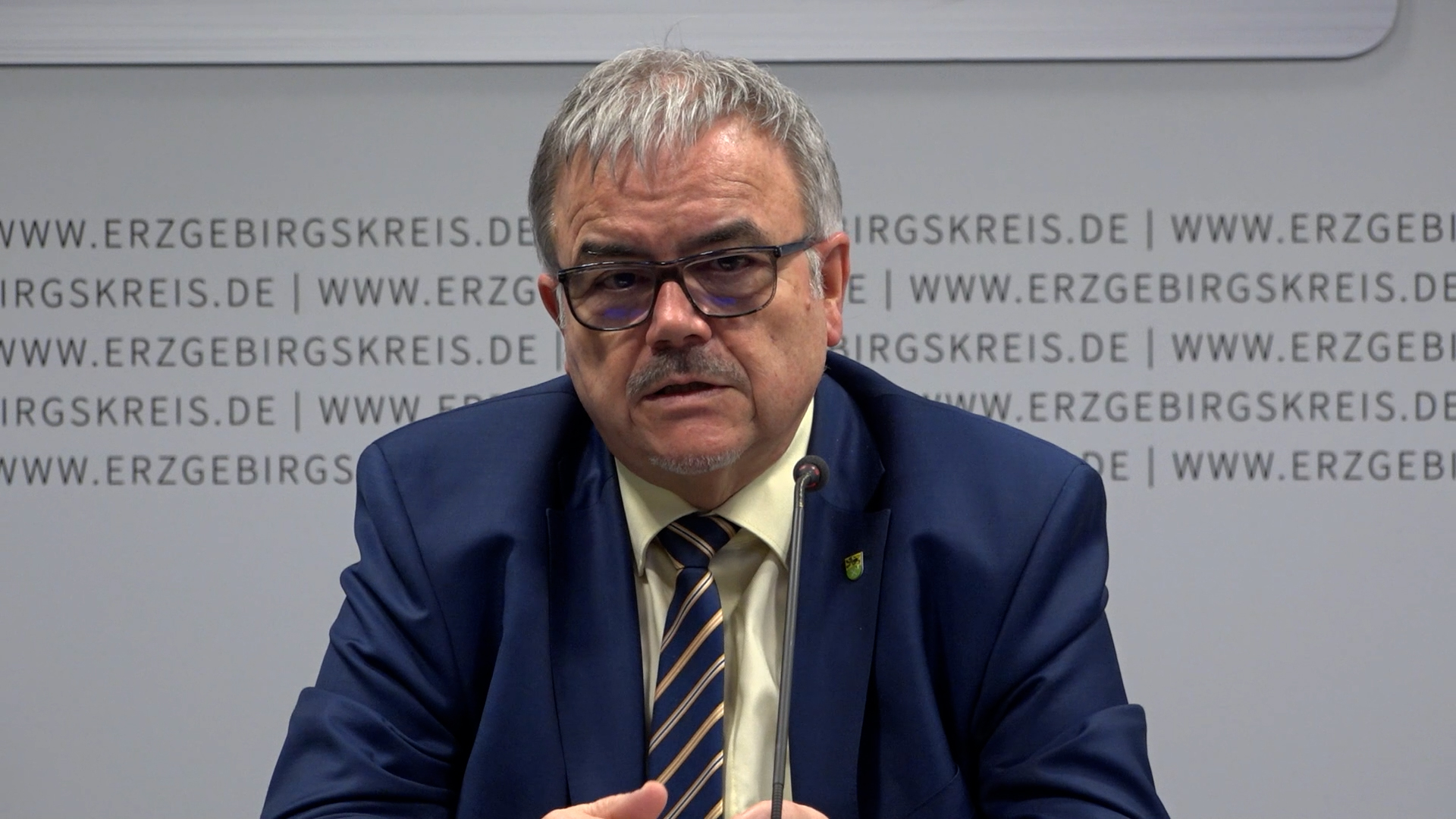 MEgional am 18. März 2022 - mit einer Pressekonferenz des Landrates