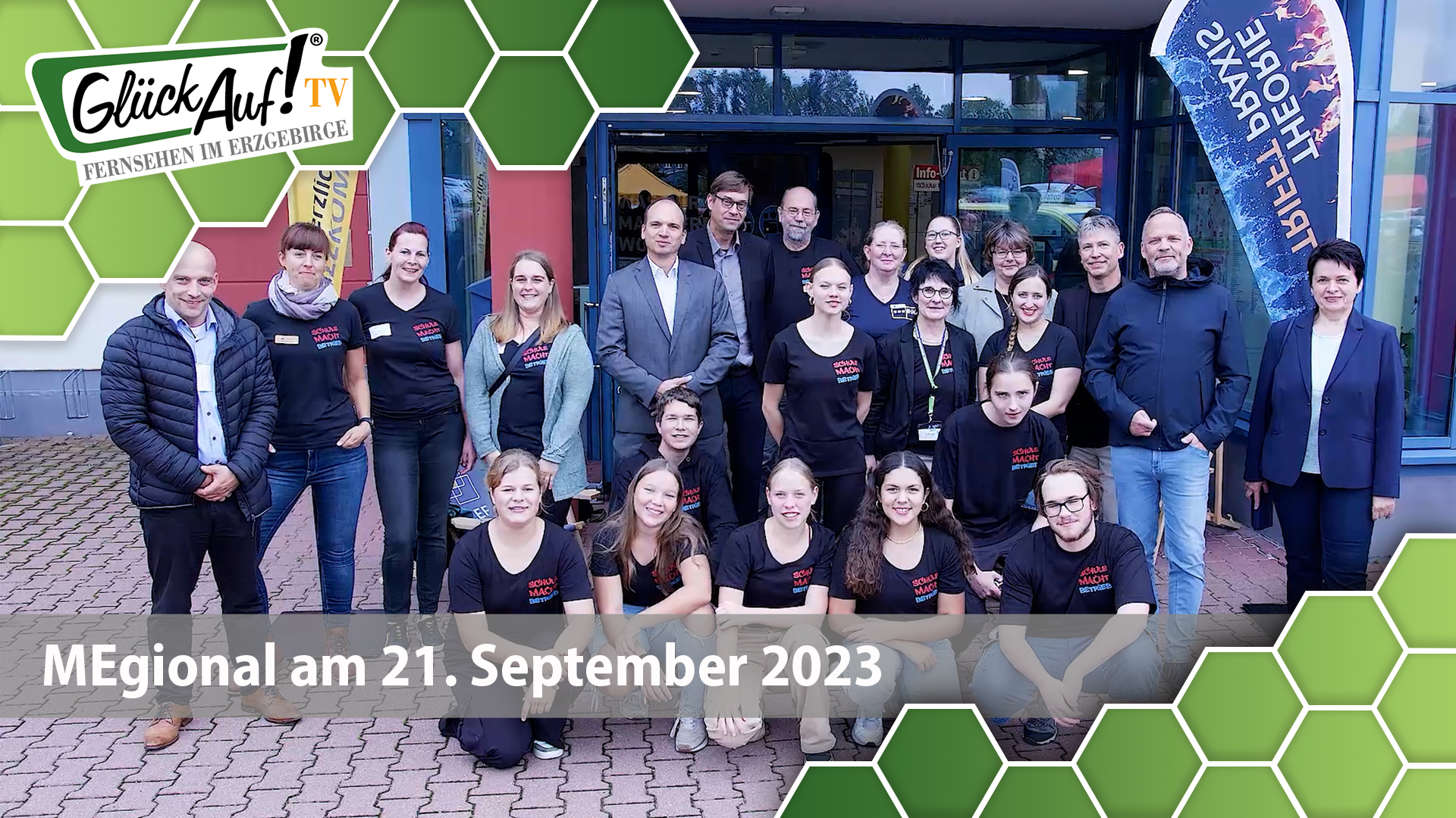 MEgional am 13. September 2023 mit der Freigabe der Marktbrücke in Olbernhau