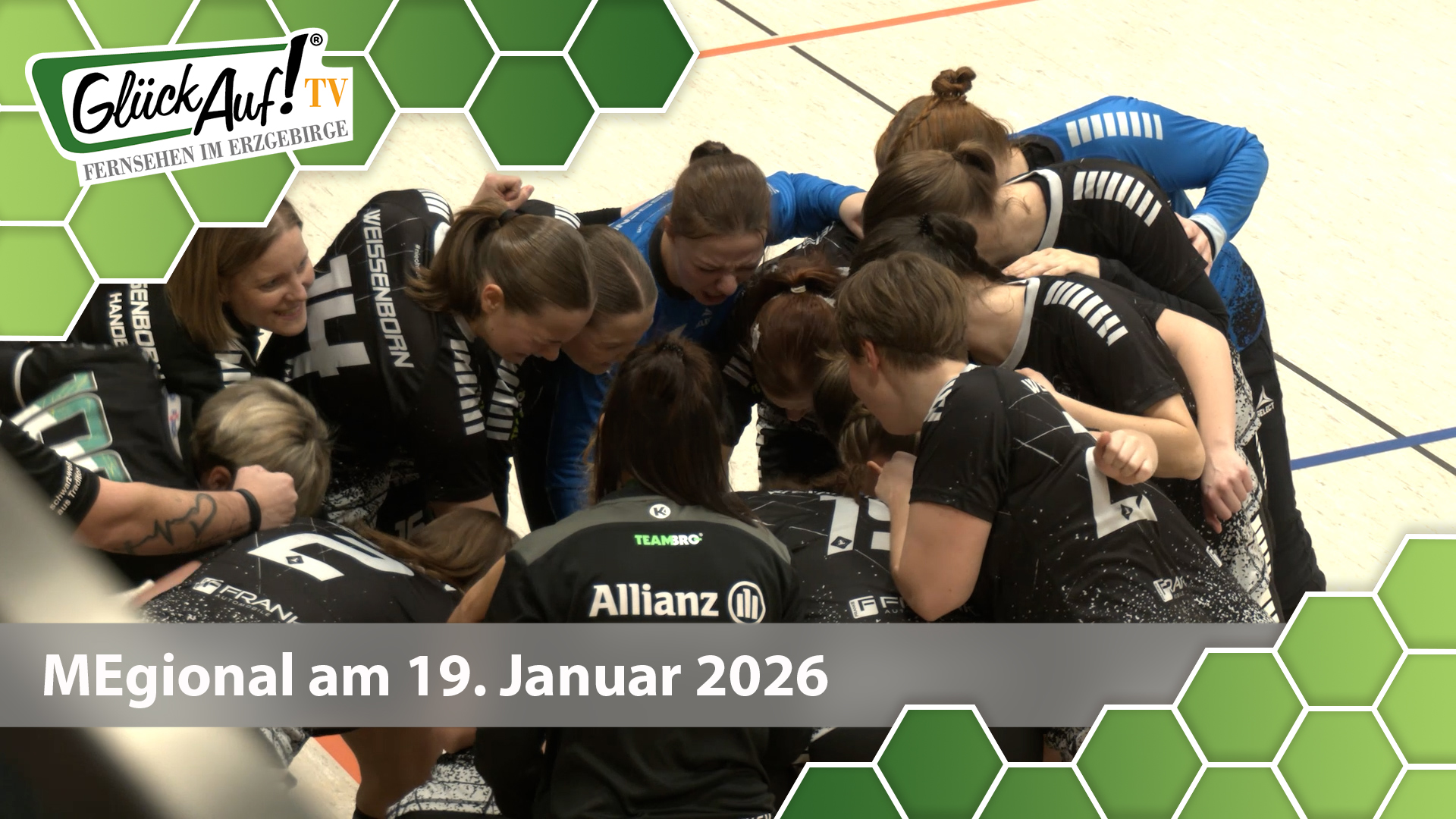 MEgional am 19. Januar mit dem Thema: Handball Marienberg vs. Weißenborn